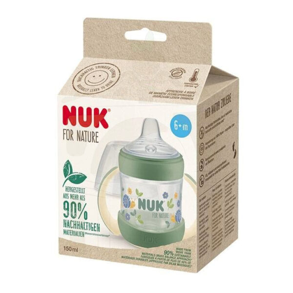 Nuk PP TC Bottle Silicone Nature Trainer +6 Months 1U 150ml