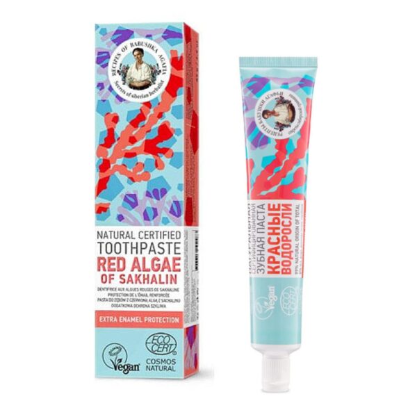 Natura Siberica Agafja Dentifrico Algas Rojas 1un
