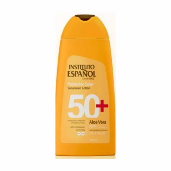 Instituto Español Sunscreen Lotion Aloe Vera Spf50 300ml