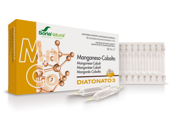 Soria Diatonato 3 Manganeso-Cobalto 28 Ampolllas X 2ml