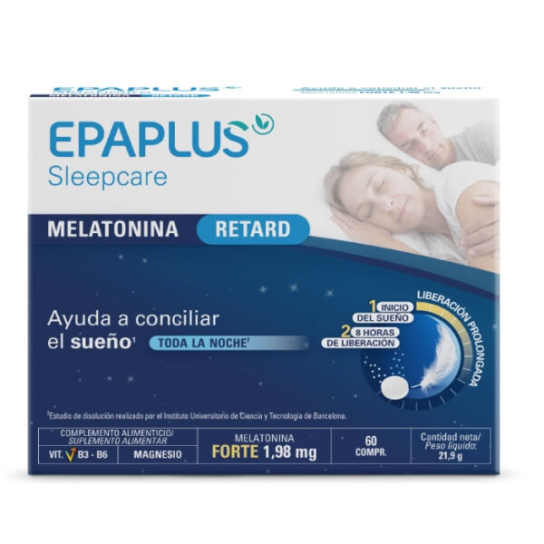 Epaplus Sleepcare Sleep Delay Melatonin 60 Tablets