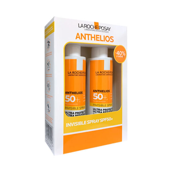 La Roche Posay Anthelios Invisible Spray Spf50 2x200ml