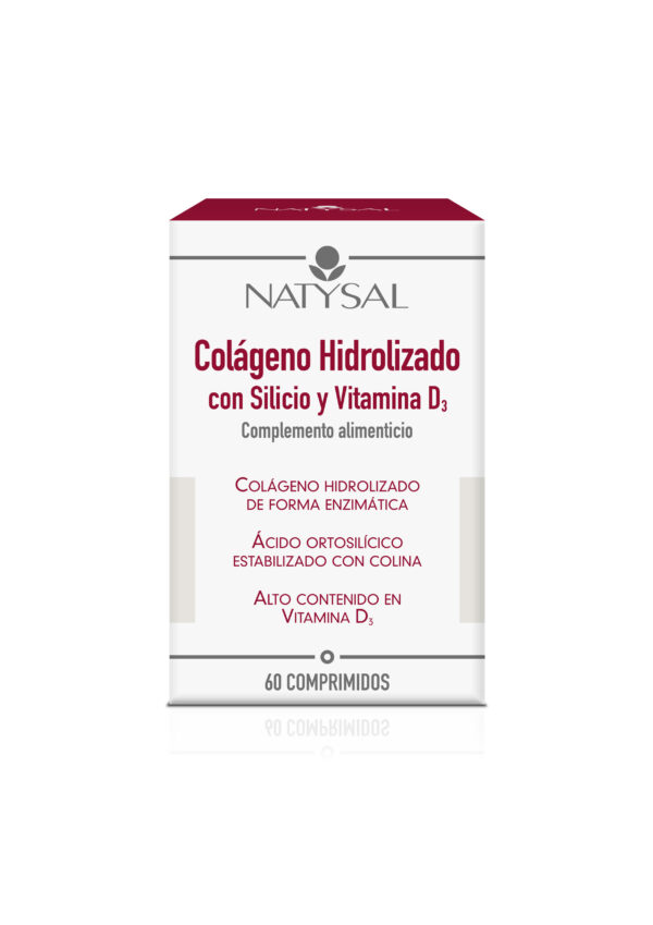 Natysal Colageno Con Silicio Vit D3 60 Comp